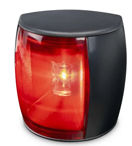 Hella 2NM NaviLED Pro Port Nav Light Black Shroud