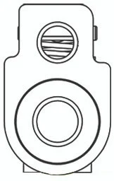 Sea Star Solutions - 5/16 Fuel Connector - Seastar Solutions (033471-10)