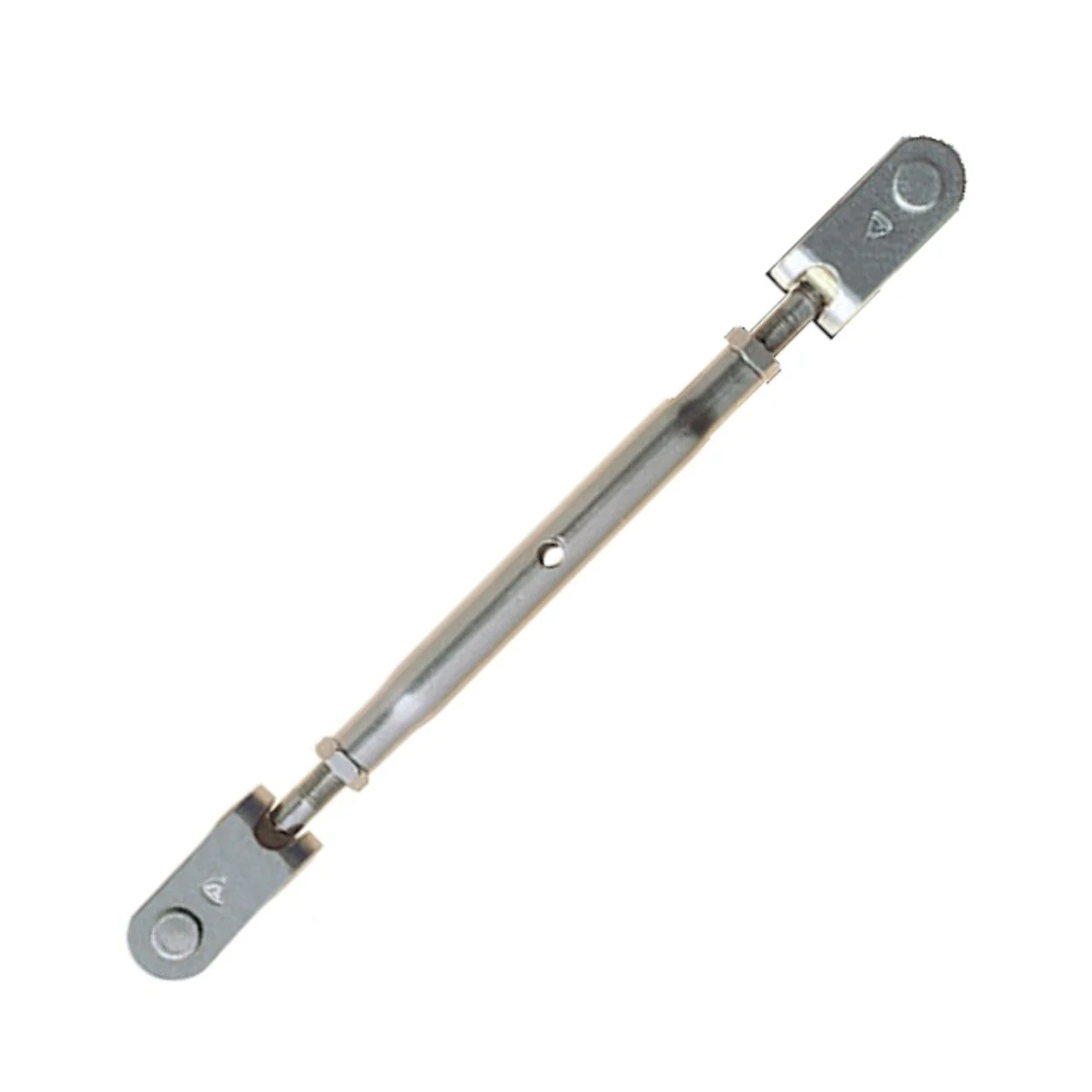 Johnson Marine Stainless Steel Tubular Turnbuckles - Jaw and Jaw 1/4 with T Toggle