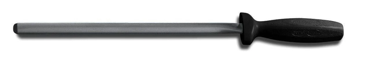12 Inch Diamond Sharpener, Black Handle  KF-DDS-12B-PCP