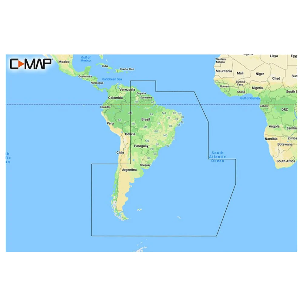 C-MAP REVEAL™ Chart - South America - East Coast
