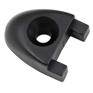 SCHAEFER 3/4" End Stop, Black, 74-34