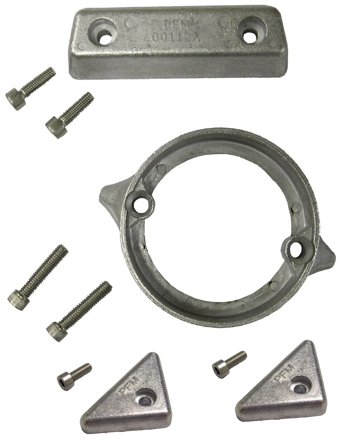 10277AE Complete Anode Kit for Volvo Penta 290 Duo Prop — Export Version