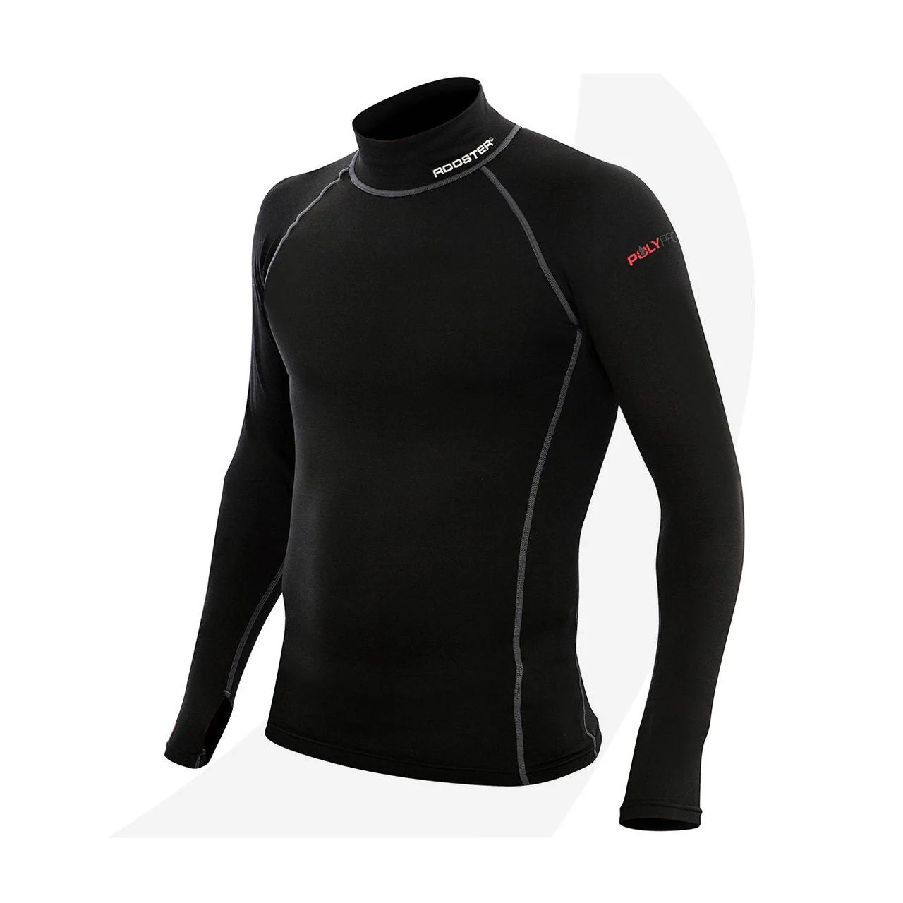 Rooster PolyPro Top Black Past season. Clearance