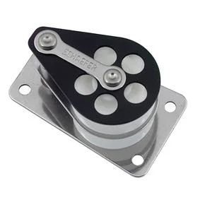 SCHAEFER 37mm Flat Base Double Cheek Block, 303-29
