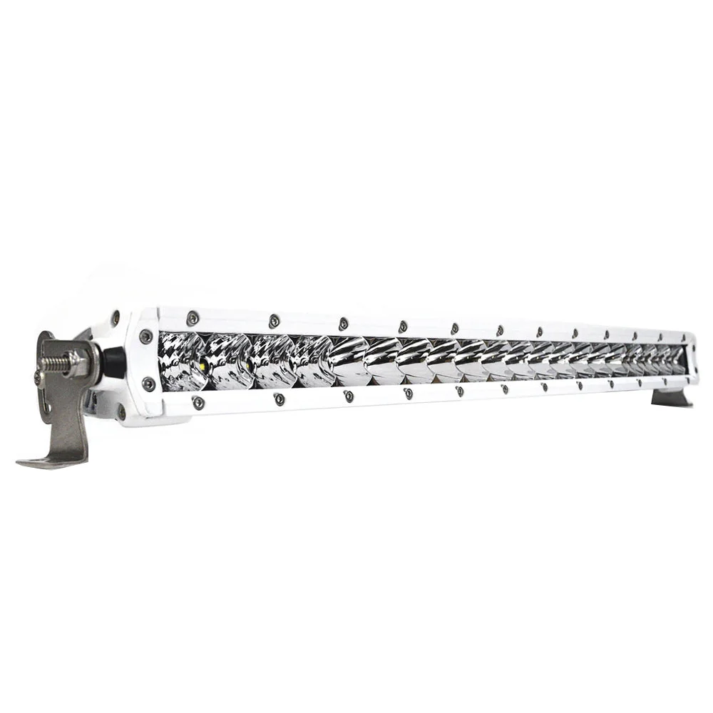 Black Oak Marine Single Row Combo 20" Light Bar - White
