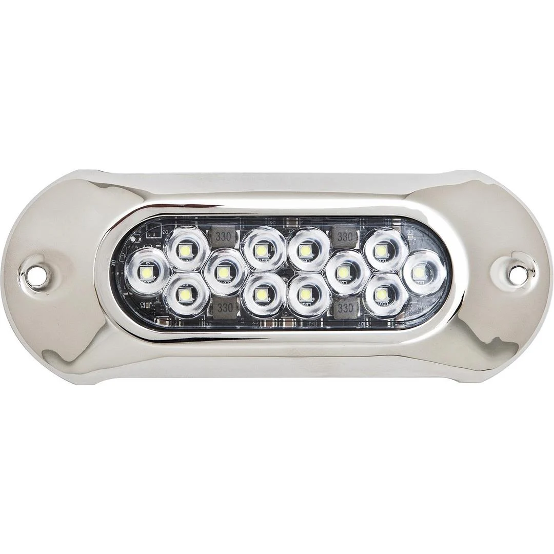 Attwood LightArmor HPX Underwater Light - 12 LED & Blue