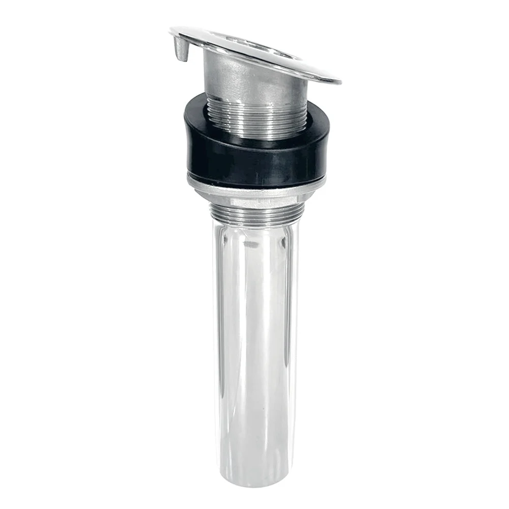 Tigress 9" 15-Degree Rod Holder - Screwless - Stainless Steel