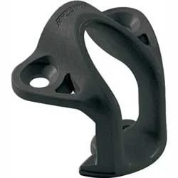 RONSTAN Front Mounted Fairlead for Small C-Cleat and T-Cleat Black, RF5405