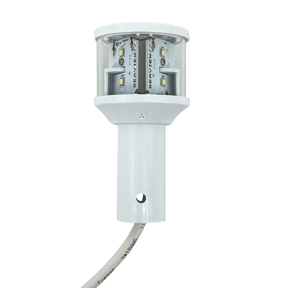 Seaview 12V C5 Certified Round 3nm LED Combo Masthead All-Round Light - White