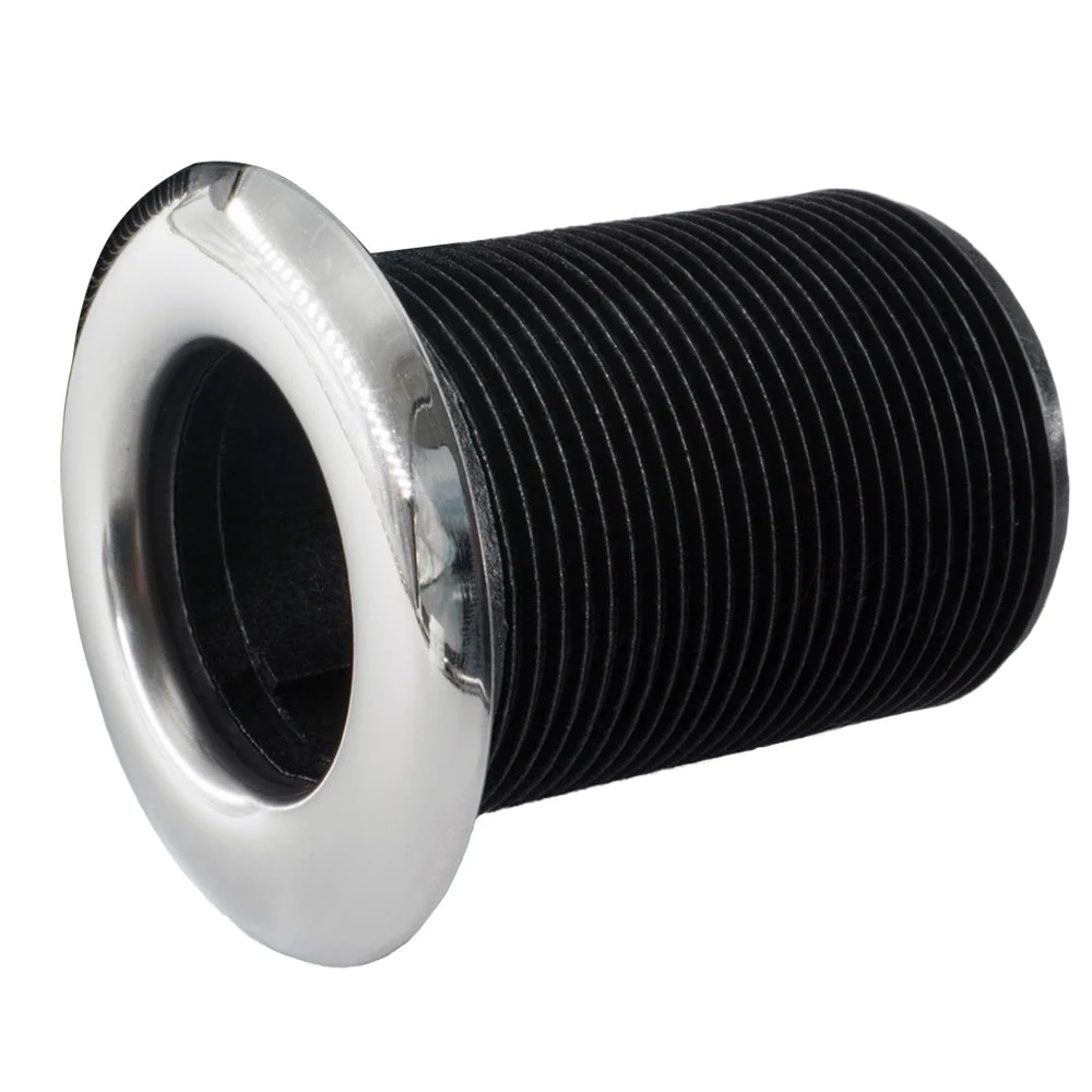 Forespar Pro Series Valve Stainless Steel Capped Thru-Hull Fits 1-1/2"-2"