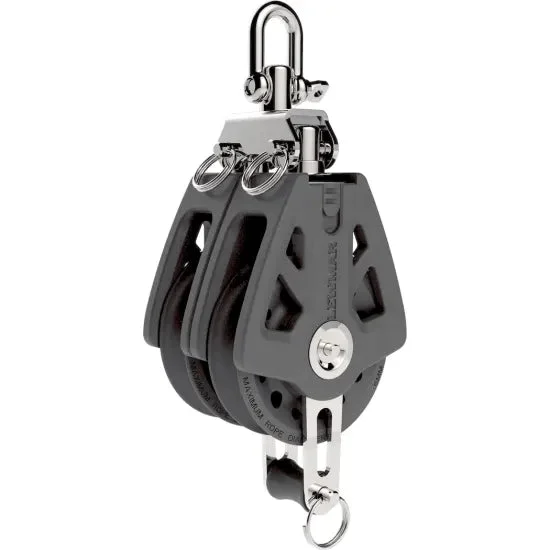 LEWMAR 50mm Synchro Double Block - Swivel, Becket, 2992-5005