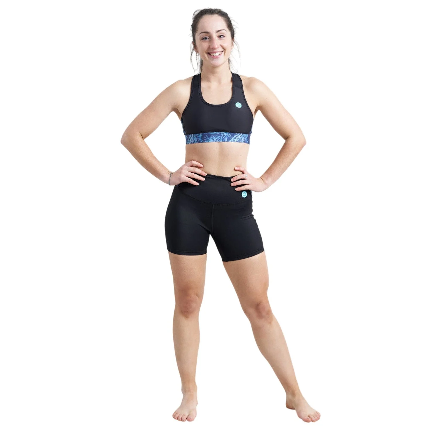 Rooster Womens Sports Bra/Bikini Top - Seagrass