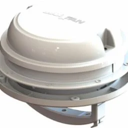 MAXXAIR 00-03812W MaxxFan Dome with 12V Fan, 6" Diameter - White - 00-03812W