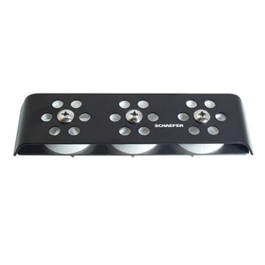 SCHAEFER Three-Sheave, Stainless Cheek Deck Organizer