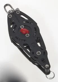 Viadana 57mm Fiddle Ball Bearing Ratchet Block w/Becket, 14.51