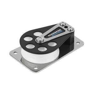 Schaefer 51 mm Flat Base Ball Bearing Cheek Block, 506-11