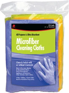 Buffalo Industries - Microfiber Detailer Cloth 12pk - 65003