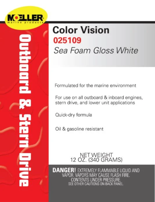 Moeller Marine Products 025109 Engine Paint