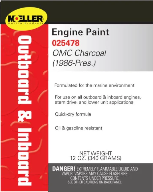 Moeller Marine Products 025478 Engine Paint