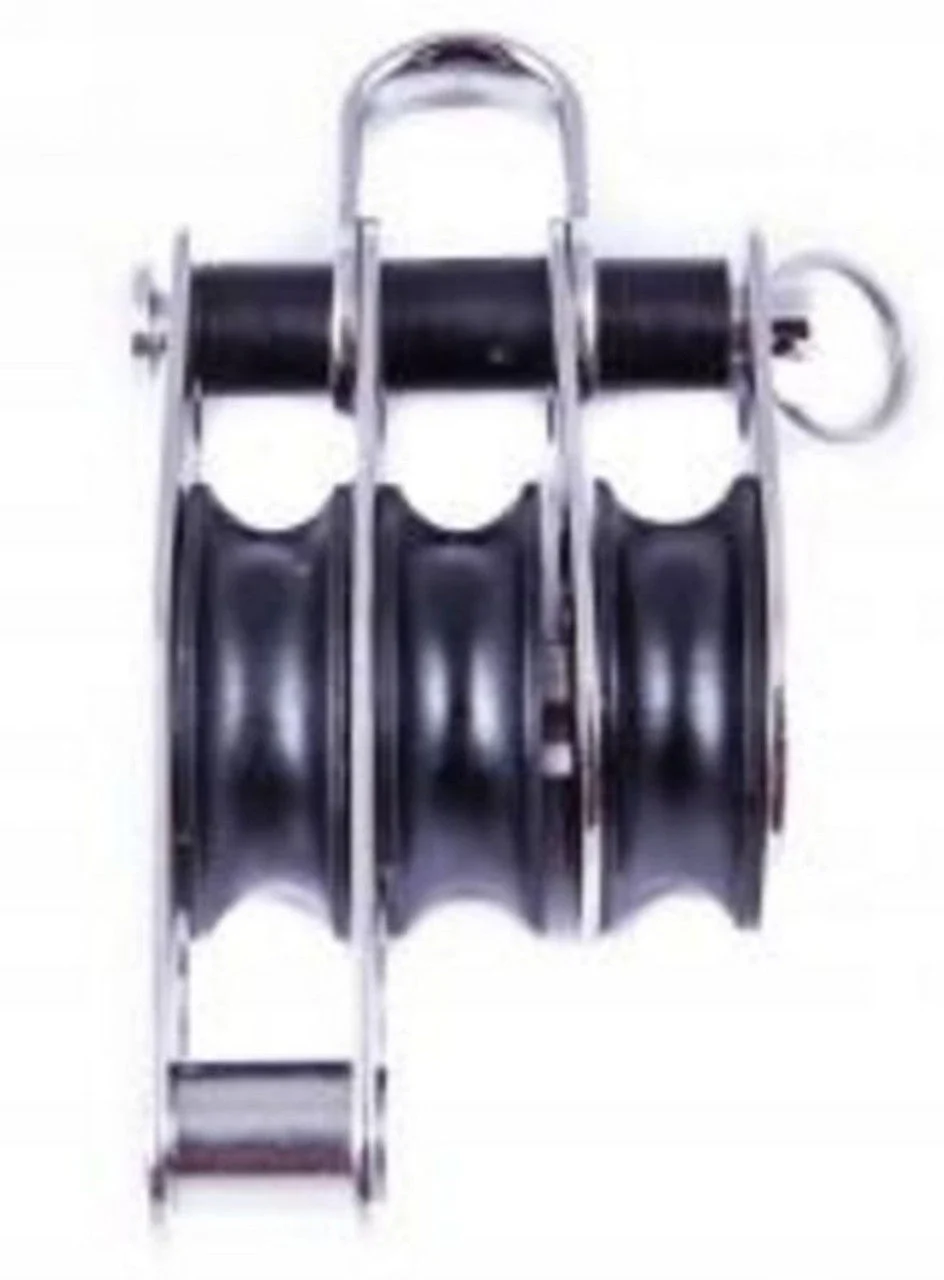 Sea Sure Carded - 25mm Treble Block with Becket