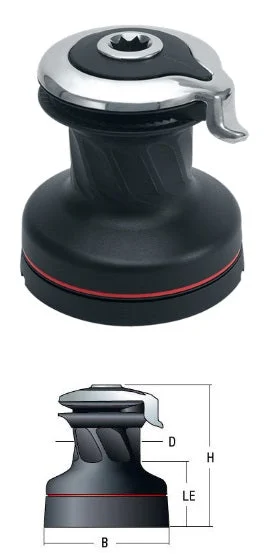 Harken "Radial" Self-Tailing Aluminum Winch - Model, 20STA
