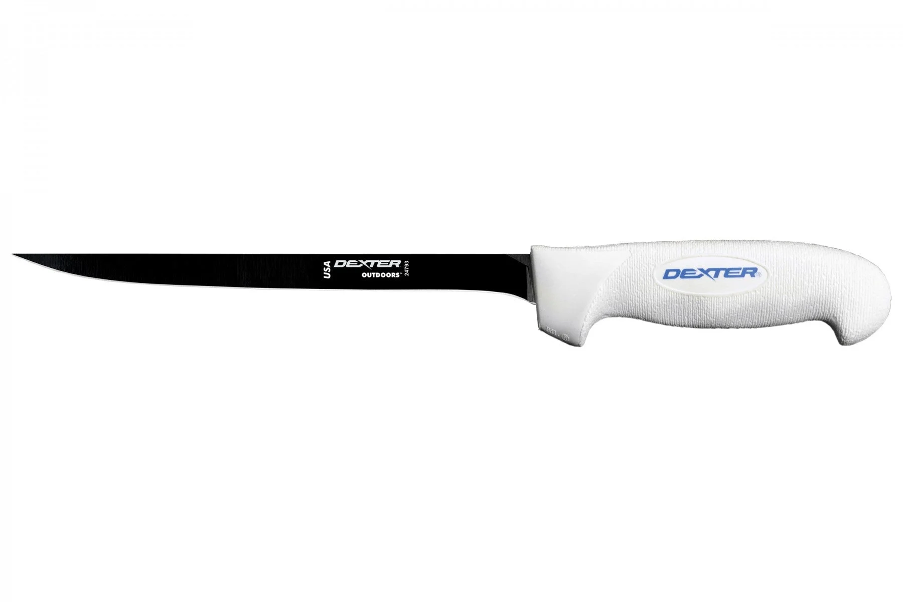 8 Inch Narrow Fillet Knife, Coated Blade  – Dexter Outdoors®  SGC133-8-PCP