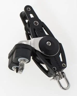 Viadana 38-22mm Fiddle Composite Ball Bearing Block w Becket & Cam Cleat, 96.53
