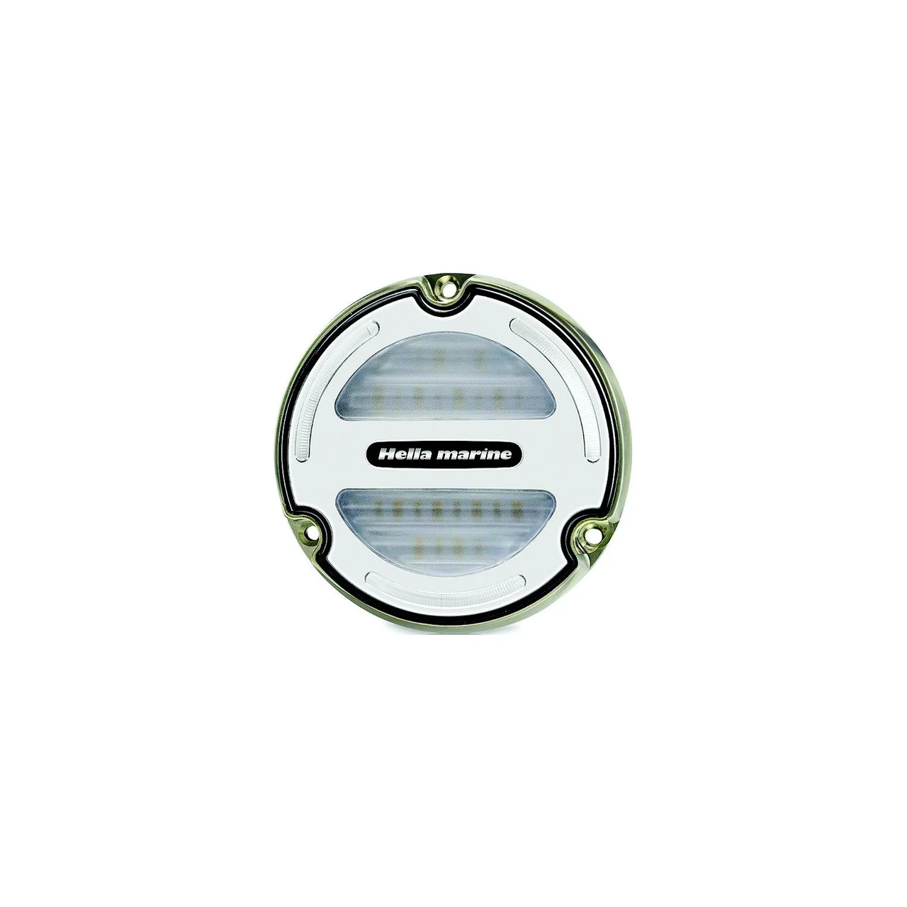 Hella - Hella 016830001 Apelo A3 Bronze LED Underwater Light, Blue/White - 16830001
