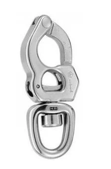 Wichard Trigger Snap Shackle - Swivel Eye - Stainless Steel, 216400