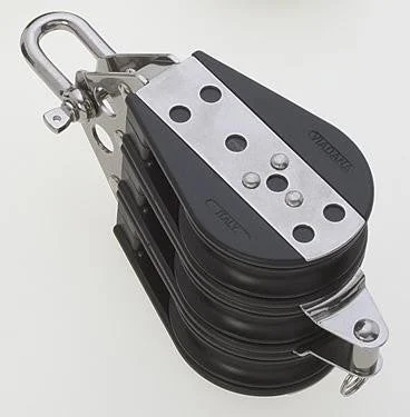 Viadana 76mm Triple Ball Bearing Block with Becket, 12.85