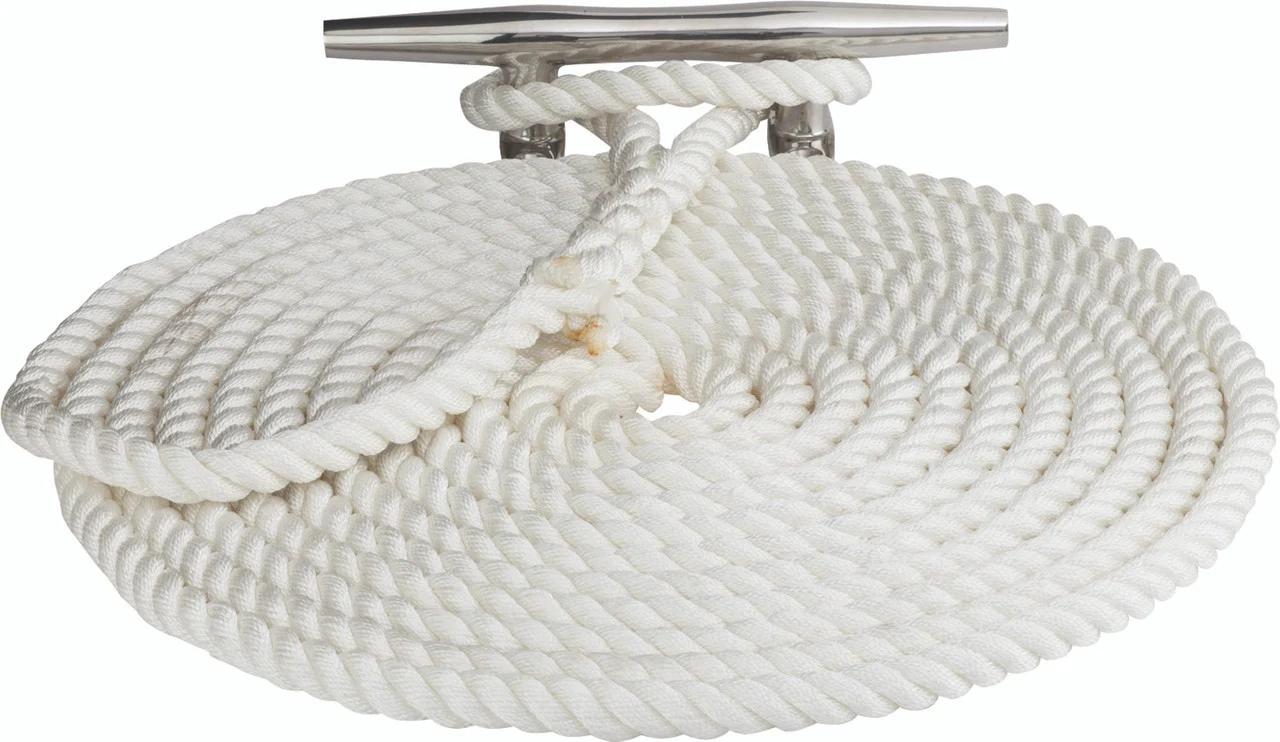 Sea Dog Marine - Twisted Nylon Line 1/2"x15' Black (301112015bk-1)