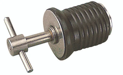Sea Dog Marine - Stainless Steel Tee Handle Drain Plug 1" (520085-1)