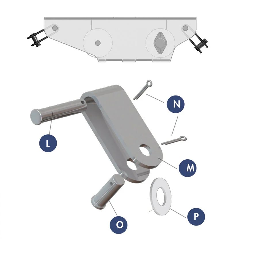 Sparcraft Toggle Ø8 Toggle for Masthead