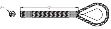 Sea Dog Marine - 2 Braid Nylon Anchor Ln 1/2x250' (302112250g/w-1)