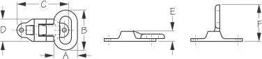 Sea Dog Marine - Stainless Steel Folding Step-cast (328020-1)
