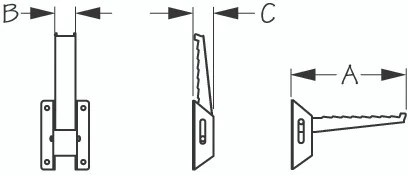 Sea Dog Marine - Stainless Steel Folding Step-stamped (328025-1)