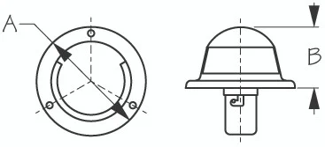 Sea Dog Marine - Stainless Steel Masthead Light (400120-1)