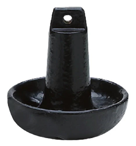 Seachoice 50-41220 Mushroom Anchor - Black Vinyl Coated / 10 lbs.
