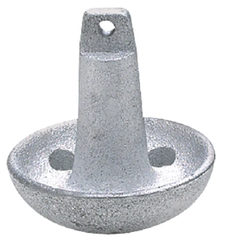 Seachoice 41280 Mushroom Anchor - Aluminum Painted / 8 lbs.