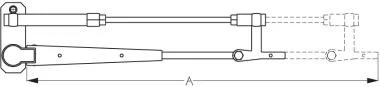 Sea Dog Marine - Wiper Arm Adjustment Pantographic 15 (413319-1)