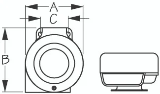 Sea Dog Marine - Stainless Steel Mini Compact Horn (431115-1)