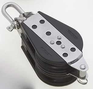 Viadana 76mm Double Ball Bearing Block with Becket, 12.83