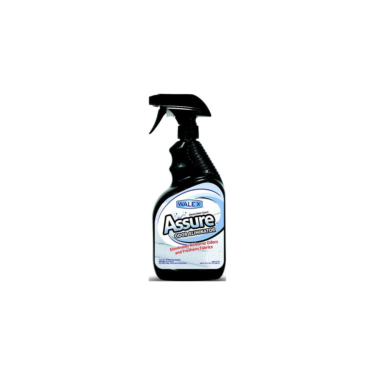 Walex Products - Walex ASSURE32CL Assure Odor Eliminator, Clean Linen, 32 oz. - ASSURE32CL
