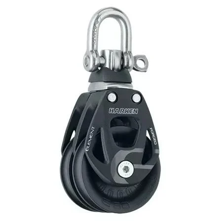 Harken 60mm Aluminum Element Double Swivel Block