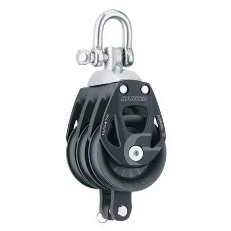 Harken 60mm Aluminum Element Triple Swivel Block w/Becket