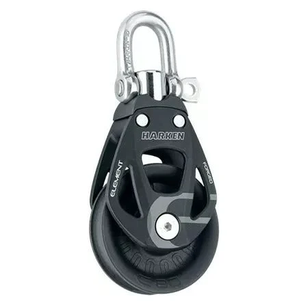 Harken 80mm Aluminum Element Single Swivel Block