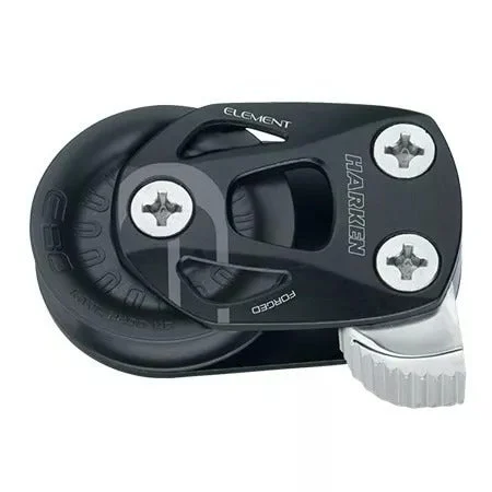 Harken 80mm Aluminum Element Single Footblock w/Lockoff Left