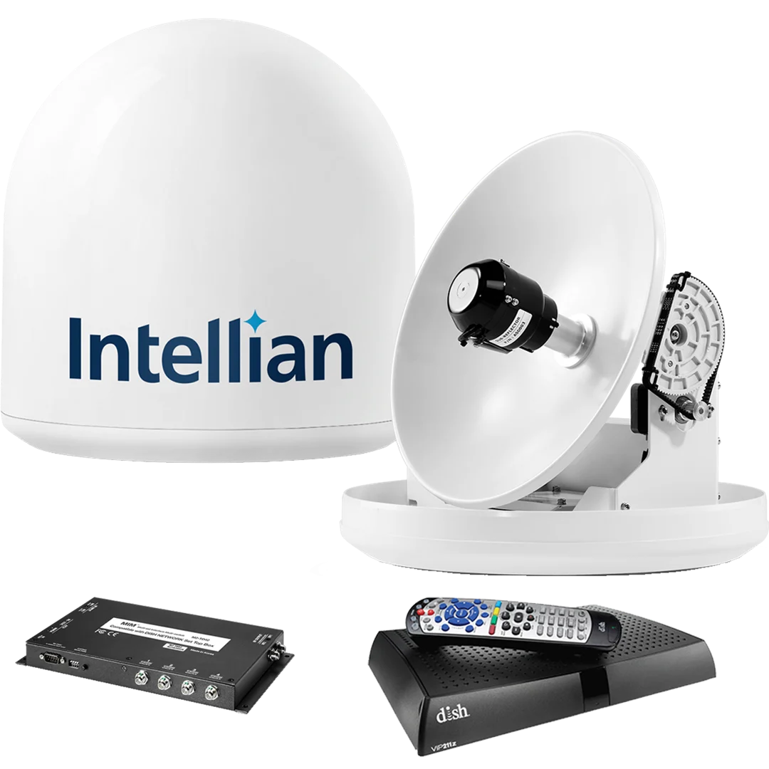 Intellian i2 "Dish In a Box" - Complete Dish Network HDTV Satellite System