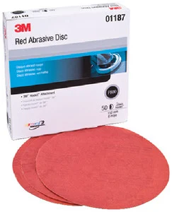 3M Marine - Red Hookit Disc 6 P600a 50/bx - 1189